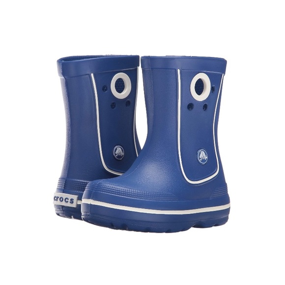 CROCS Other - CROCS Blue Crocband Jaunt Rain Boot Boy Size 2